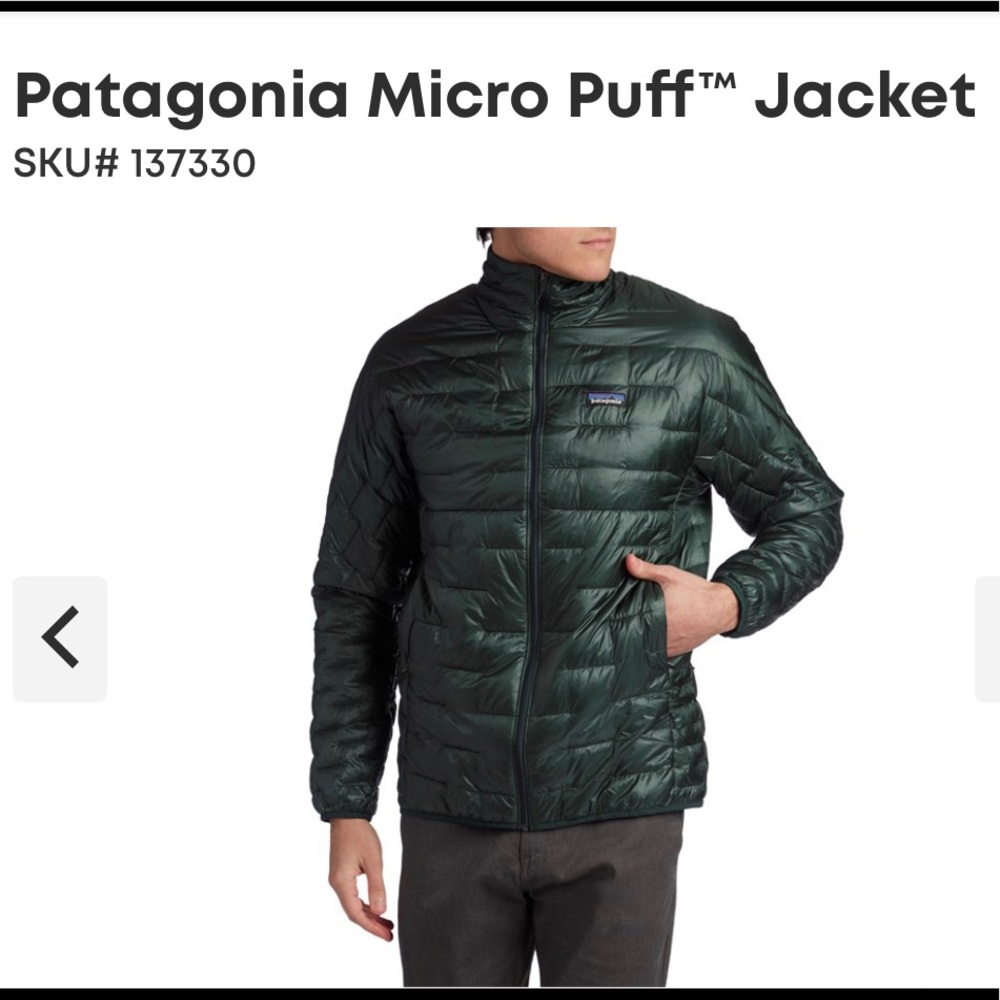 Men’s Patagonia Micro Puff Jacket